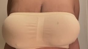 Bralette Titty Play n Body clapping |Cum Countdown
