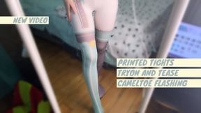 Thick tights tryon teaser