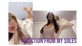 Your dependence on my legs and breasts is only growing