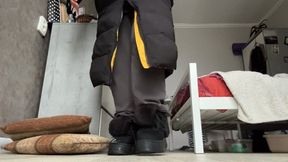 Lick my dirty boots!