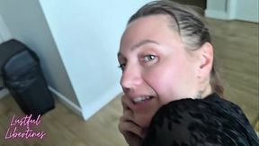 Creampied by my hunk during phone sex with a mature European milf