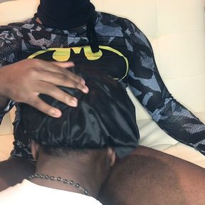 BATMAN in Tight Jeans SKULLFUCKS Slut UPCLOSE &quot;Hot&quot;