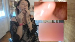 Double medical endoscope and pillcam exploration - Double vore journey directly inside me 1080HD