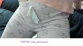 Masturbate with Pajamas - Cum with Pajamas