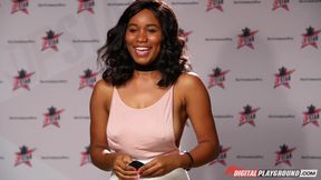 Lena Paul Sparks Fiery Passion in a Casting Encounter