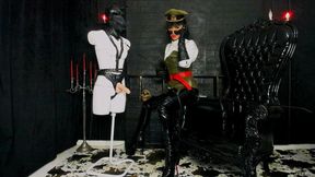 Military Mistress Milks Prisoner Ryan 3x - Day 2 Detention