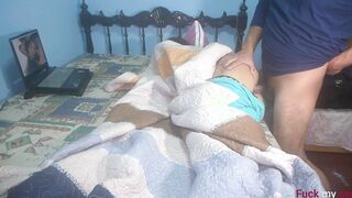 I WAKE UP MY BEST FRIEND AND SCREWED HER ROUGH