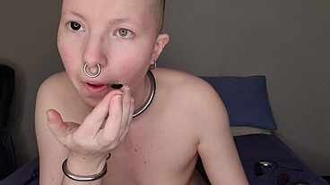 I uh... couldn't stop thinking about the black-out contact lenses... and I might have filmed a very hot thing ?