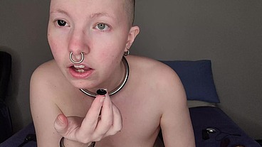 I uh... couldn't stop thinking about the black-out contact lenses... and I might have filmed a very hot thing ?