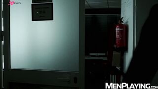 Submissive Damon Heart is dominated raw by his colleague Magnus Loki