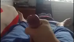 Solo Session Overloads With Massive Cum Explosion — Watch This Horny Guy Finish Hard –