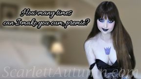 How many times can I make you cum, premie? - WMV HD 1080p