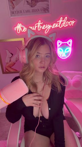 Discord call reveals naughty surprise