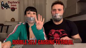 Double Self gagging tutorial