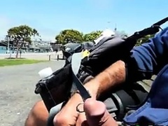 Flashing Pierced Cock In Public