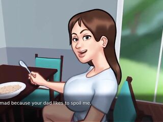Summer Time Saga! Halloween Peculiar! mother I'd like to fuck Step-mamma Sucks My Knob in Front of Stepsis!