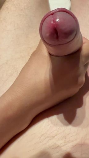 Daniel's Cock Explodes, Her Thai Hands Play &amp; Glide in His Hot Cum