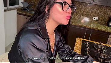 Shhhh, my husband will be home soon, and my stepson is in the room! I'_m fucking my best friend'_s stepmom'_s big ass