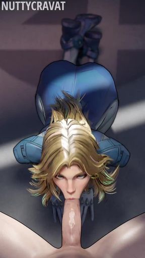 Busting a Nut in Sue's Mouth