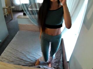 Fit hotty drilled after workout.Upside down sex and squirt - Squir7een