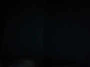 Transgirl Post-Orgasm Cum-Play, In Bed At Night