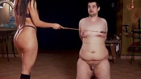 Seductive Lady Nicole Dominates Her Sex Slave in BDSM Pleasure