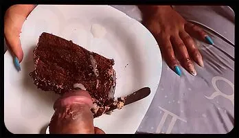 Sweet Treat Served With Spunk: Amateur Couple's Spicy Cake Fling
