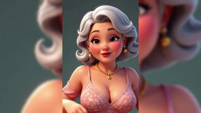 Topless Granny Animation