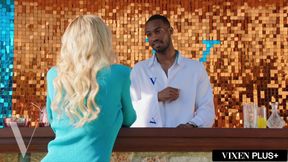 VIXENPLUS MILF Brandi Takes On 2 BBCs At Hotel Vixen