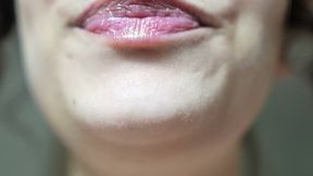 I Have a Mouth and Tongue Fetish, and I Show the Veins on My Tongue.