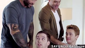 ”Manuel Skye & Markus Kage traded attention for their stepsons”