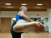 Martial arts stud with best feet sidekick 🦶