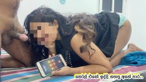 Step-sister sucks Sri Lankan cock&#x1F346; in hot blowjob fantasy