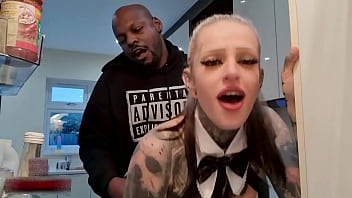Maid Ivana Begs For Dimitri&rsquo_s BBC In Wild Kitchen Fuck!!