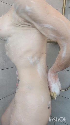 Take a Steamy Shower with Me - Soapy Orgasm