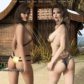 A Life Worth Living: Erotic Photoshoot on the Beach - Episode 46