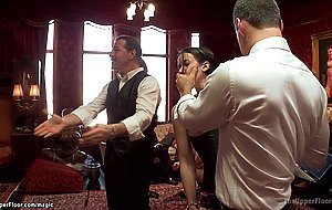 Sluts whipped and fucked at party