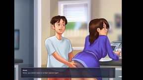 Summertime Saga - Debbie&#039;s Best Moments Part 2 Full HD Gameplay Compilation