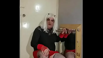 if only i had a real cock i would not be showing you my blowjob skills on this dildo i would be showing you how good i am on a real cock instead with the 1 vote down wanker