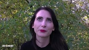 Cuckold licking Cum from a stranger of my ass Lou Nesbit, Lia Louise