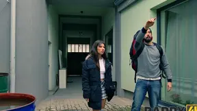 Sizzling Brunette Mells Blanco Rides His Thick Cock Hard & Deep