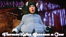 Farmer Kylee Becomes a Cow