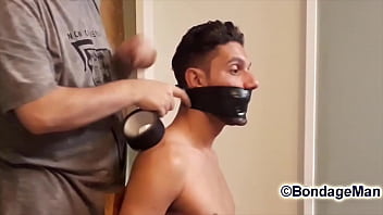 Diogo Nasser bound and gagged