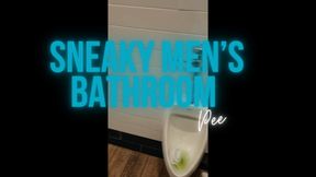 Sneaky Men's Bathroom Piss