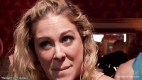 Slaves ravaged & had oral sex