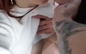 Cheating GF sucks another dick for the first time - Trish Collins Snapchat.