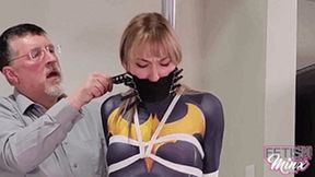 Cara Day - Batgirl Bound and Petrified (MP4 Format)