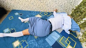 Student Celebrates Graduation with Boyfriend