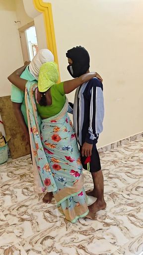 A Teacher Fucked by StepFather and Stepson