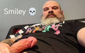 Daddy Dom Edging His Throbbing Cock and Fake Pussy Play